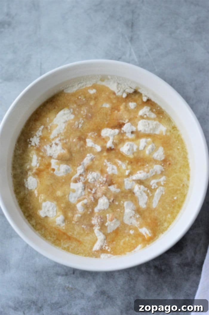 Easy Cake Mix Peach Cobbler 5 Golden-brown canned peach cobbler made with cake mix