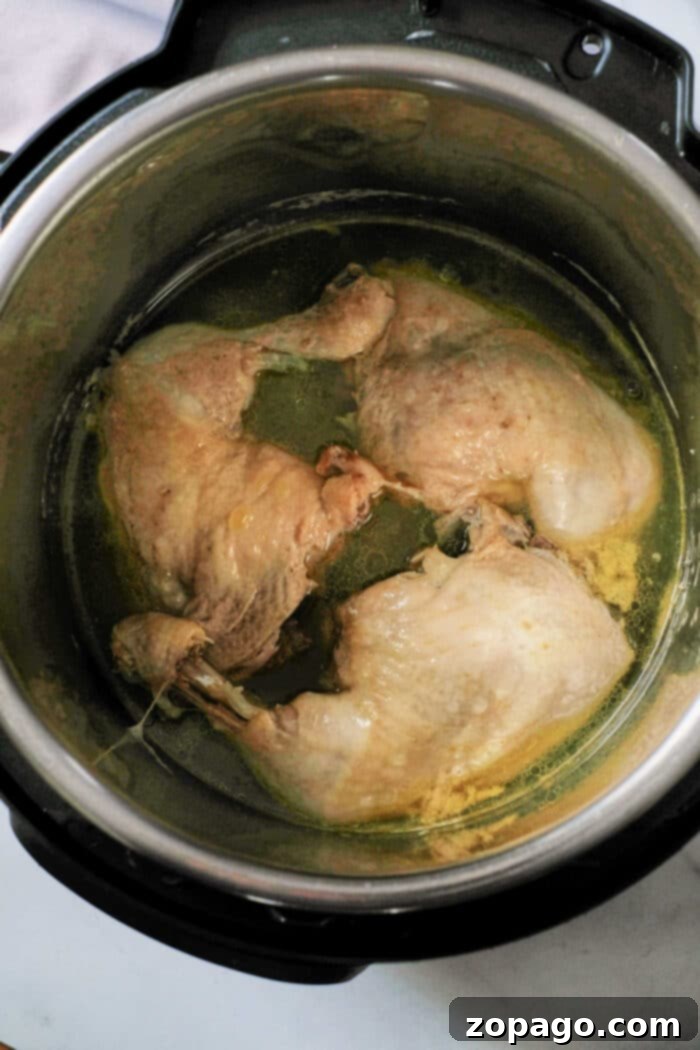 Perfect Instant Pot Chicken Leg Quarters 5 How long to Pressure Cook Frozen Chicken Leg Quarters