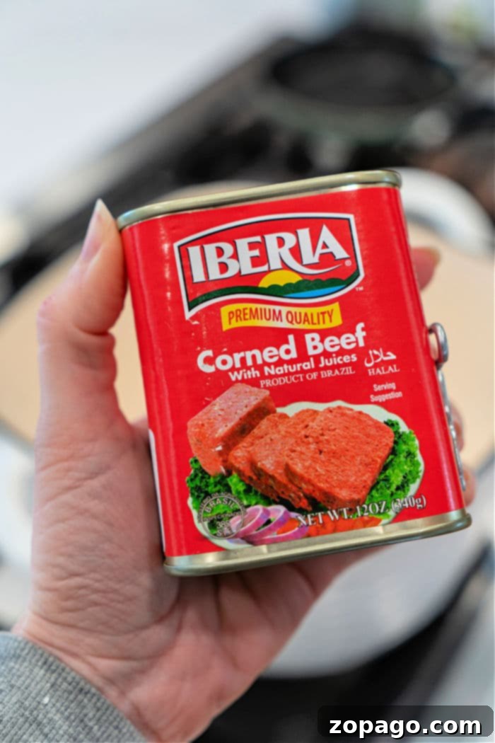 Canned Corned Beef Recipe