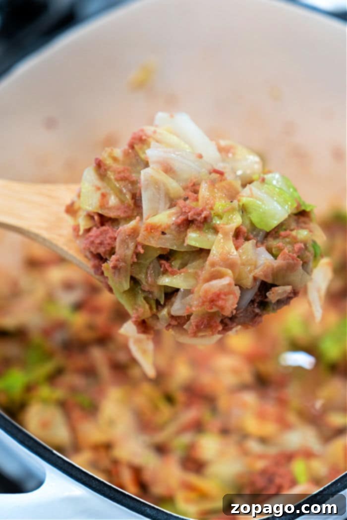 canned corned beef and cabbage