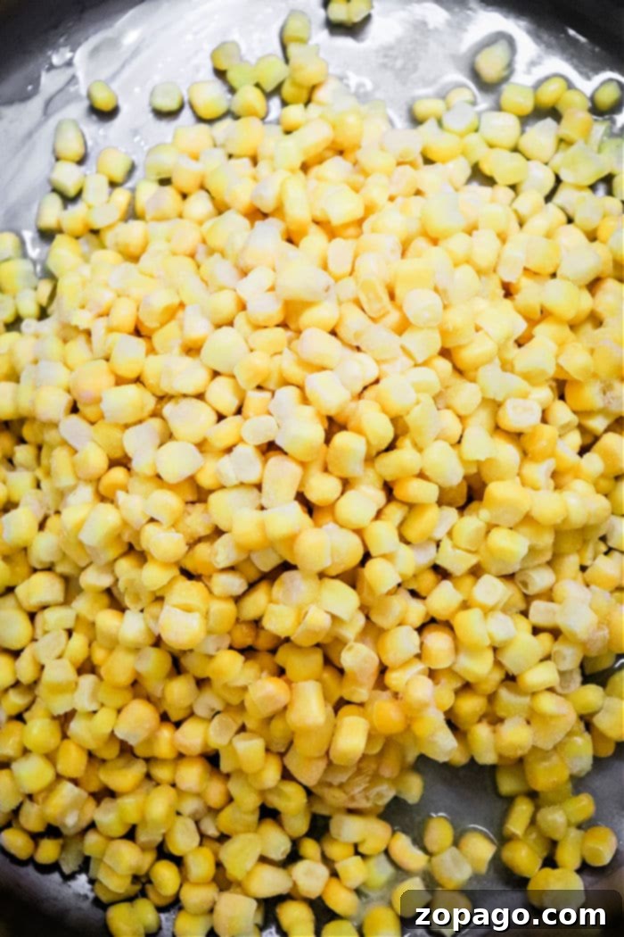 Perfectly Cooked Frozen Corn on the Cob Every Time 7 Delicious skillet corn made with frozen kernels, seasoned and ready to eat