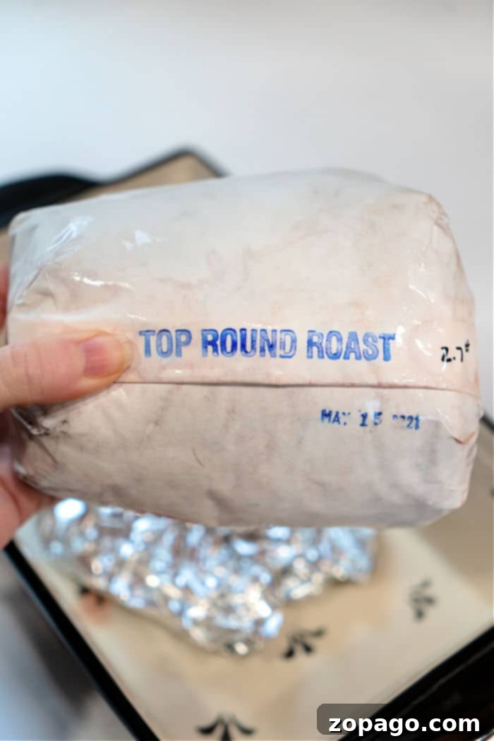 Hearty Top Round Roast 3 How to Cook a Top Round Roast in the oven