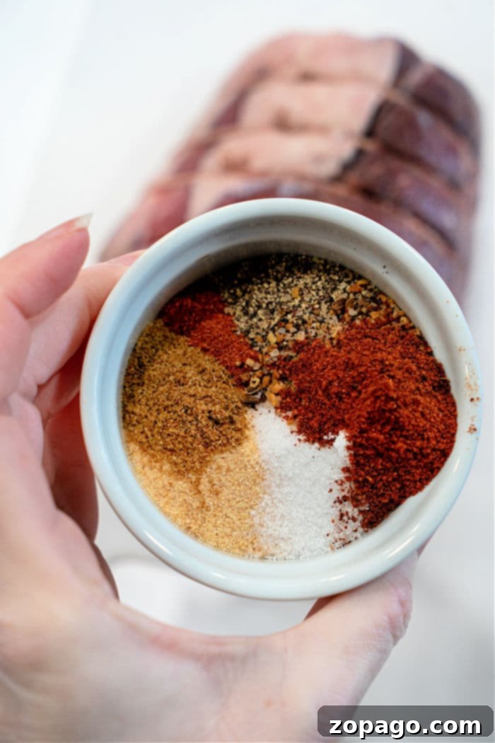 Homestyle Pot Roast Seasoning 4 Prepared Roast Beef Seasoning in a bowl, ready for application