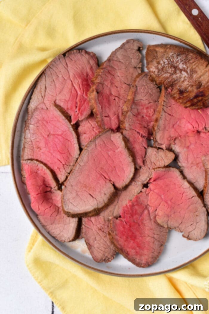 Perfect Oven London Broil 2 London Broil Roast in Oven, perfectly seared and ready to be carved