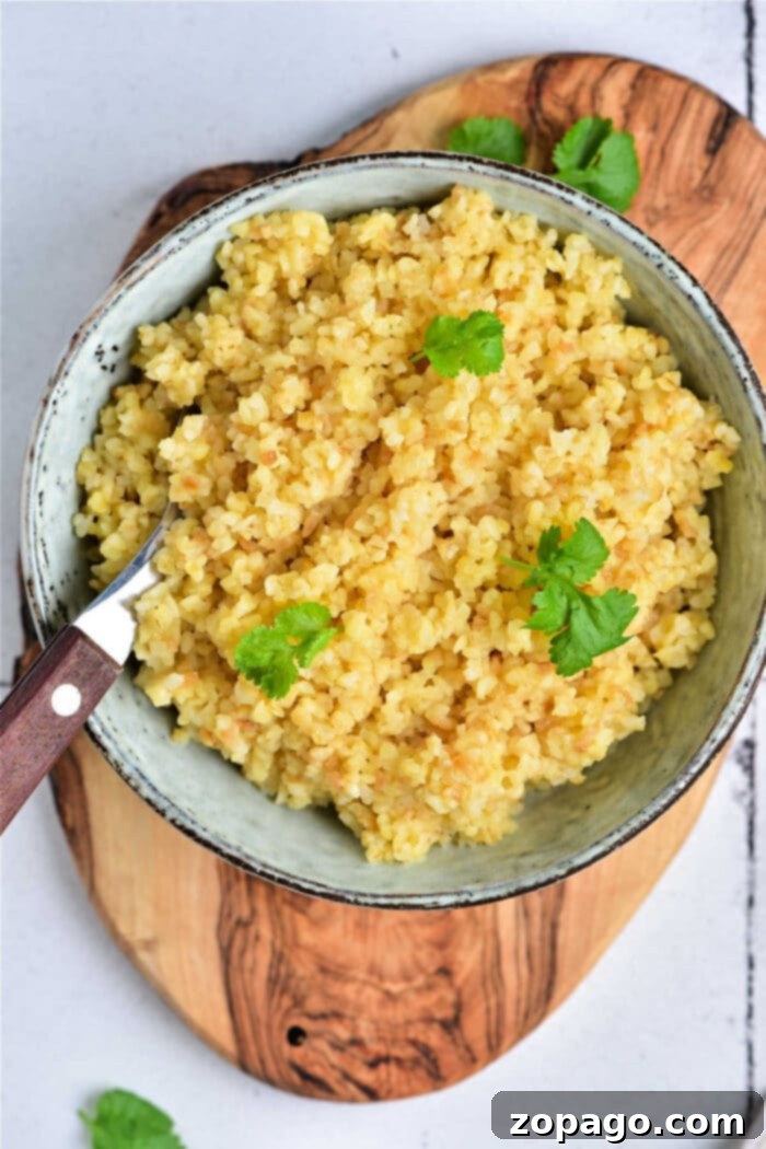 Fluffy Bulgur Every Time 2 How to Cook Bulgur
