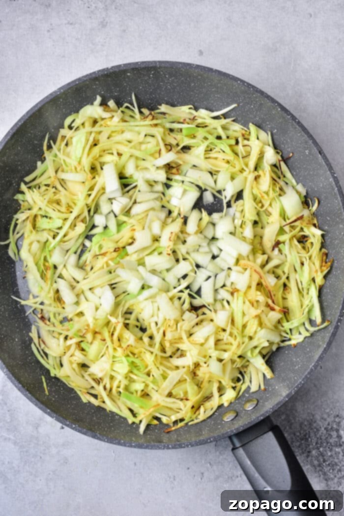 Indian Cabbage Curry 7 Skillet cabbage, a versatile and easy-to-make dish