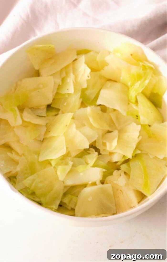 Boil Cabbage to Perfection 6 Boiled Cabbage with Butter
