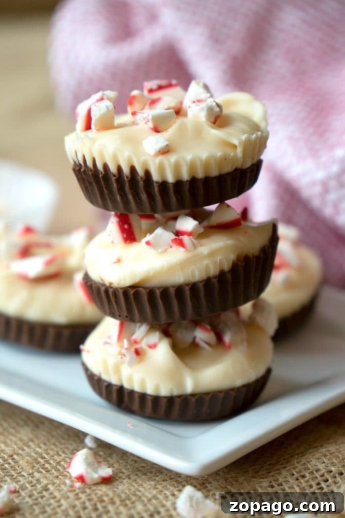 Easy peppermint bark recipe. This no bake peppermint bark is the easiest way to make this Christmas dessert with kids! #peppermintbark #peppermint #dessert #christmas A large piece of homemade peppermint bark on a wooden board, showcasing its vibrant red and white crushed candy cane topping.