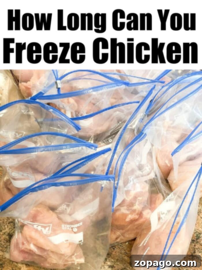 Frozen Chicken Shelf Life 2 How Long Can You Freeze Chicken