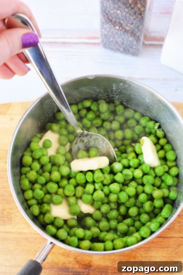 Elevate Your Frozen Peas 5 Butter Peas