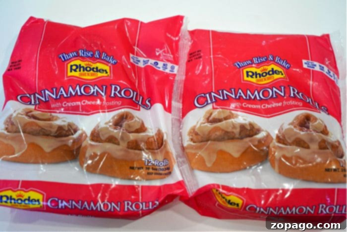 Elevate Your Frozen Cinnamon Rolls 3 Rhodes frozen cinnamon rolls recipe preparation