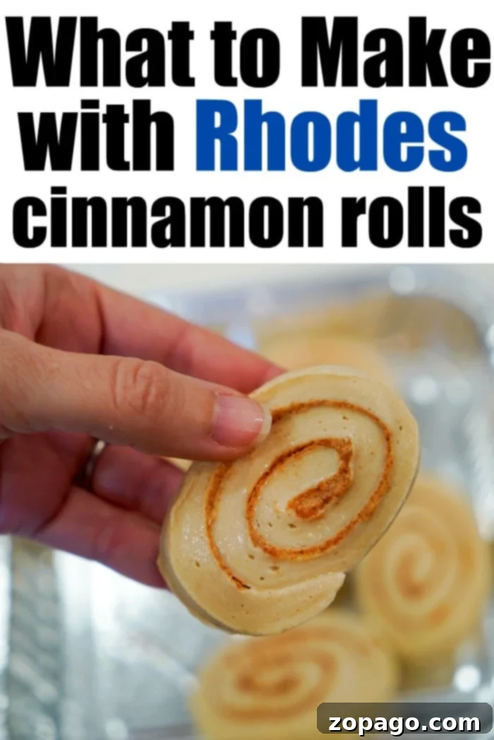 Elevate Your Frozen Cinnamon Rolls 9 Rhodes frozen cinnamon rolls packaging