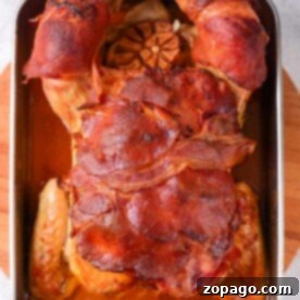 Bacon Wrapped Stuffed Chicken