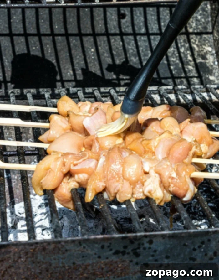Ultimate Fish, Beef, and Chicken Kabobs 7 Perfectly grilled chicken kabobs