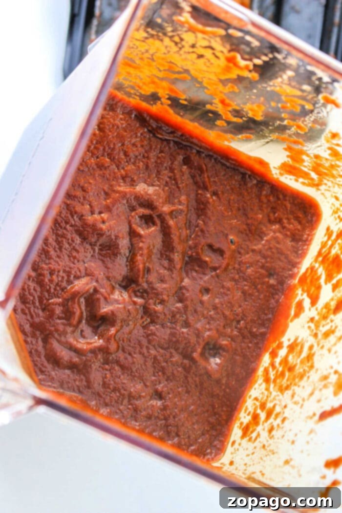 Red Chile Tamale Sauce 2 Homemade Red Tamale Sauce with Chiles and Tomatoes