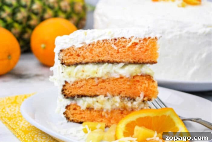Hawaiian Dream Cake 7 Hawaiian Cake with Pineapple and Coconut