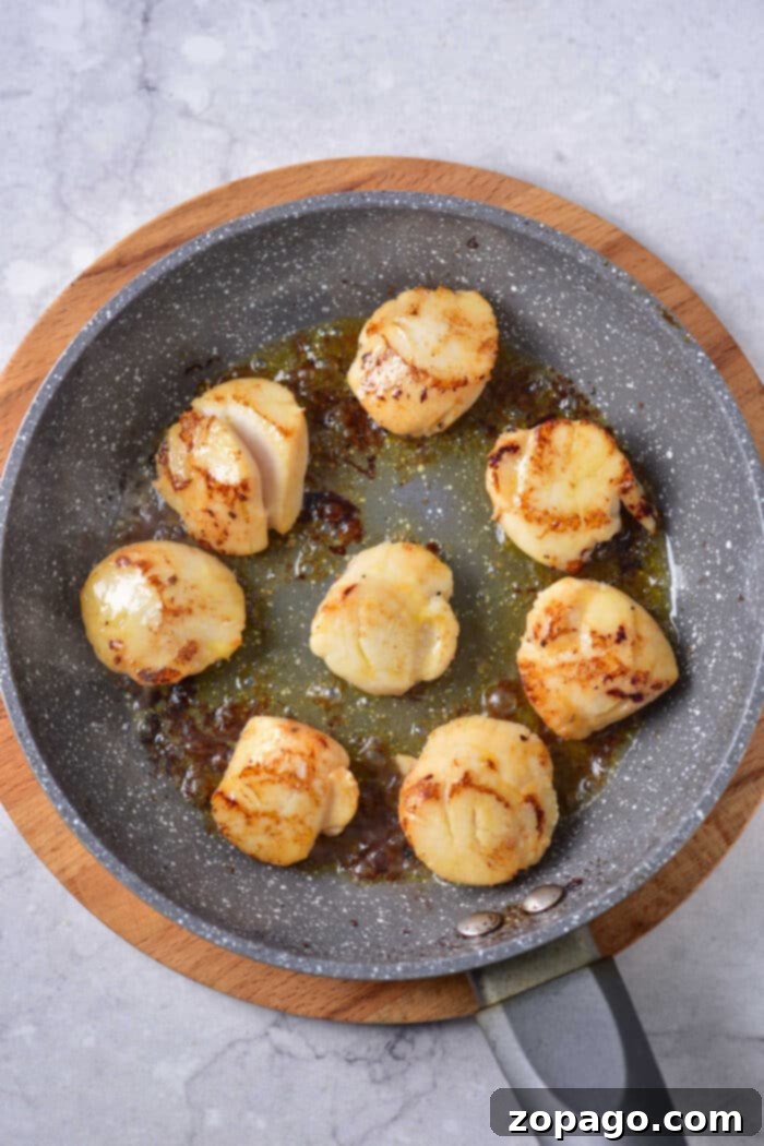 Scallop Perfection: Mastering Cooking Times 5 Pan Seared Scallops with Lemon and Garlic