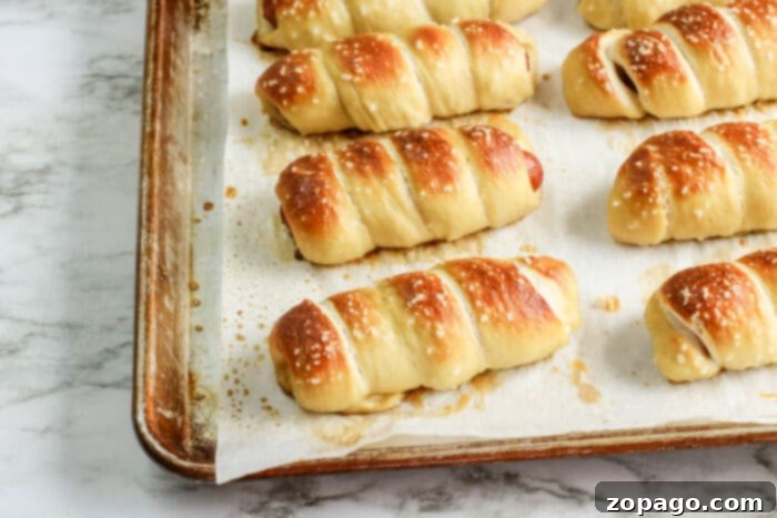 Snug Franks 4 pretzel pigs in a blanket
