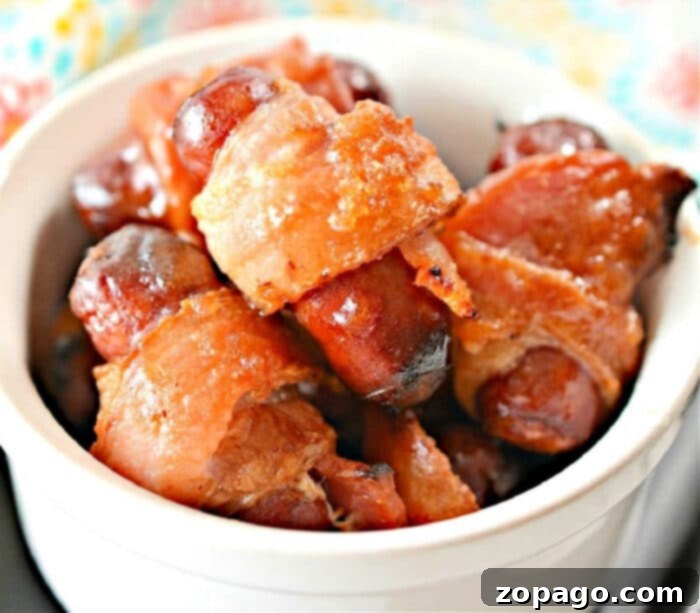 Snug Franks 5 bacon wrapped pigs in a blanket