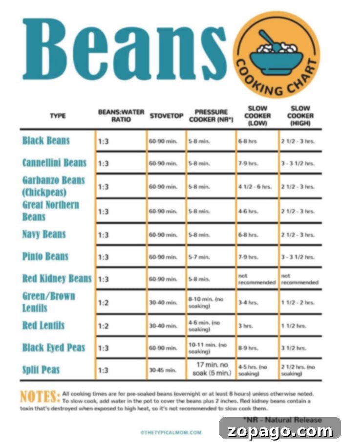 Perfect Bean Cooking Times 2 How Long Do Beans Take to Cook