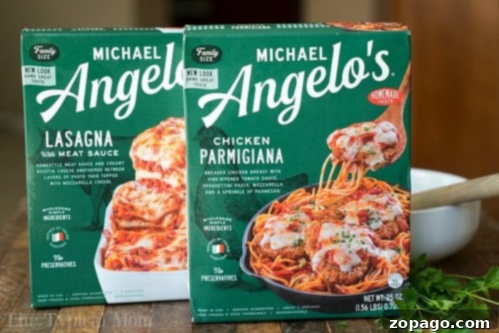 Perfectly Cooked Frozen Lasagna Every Time 4 michael angelos frozen lasagna