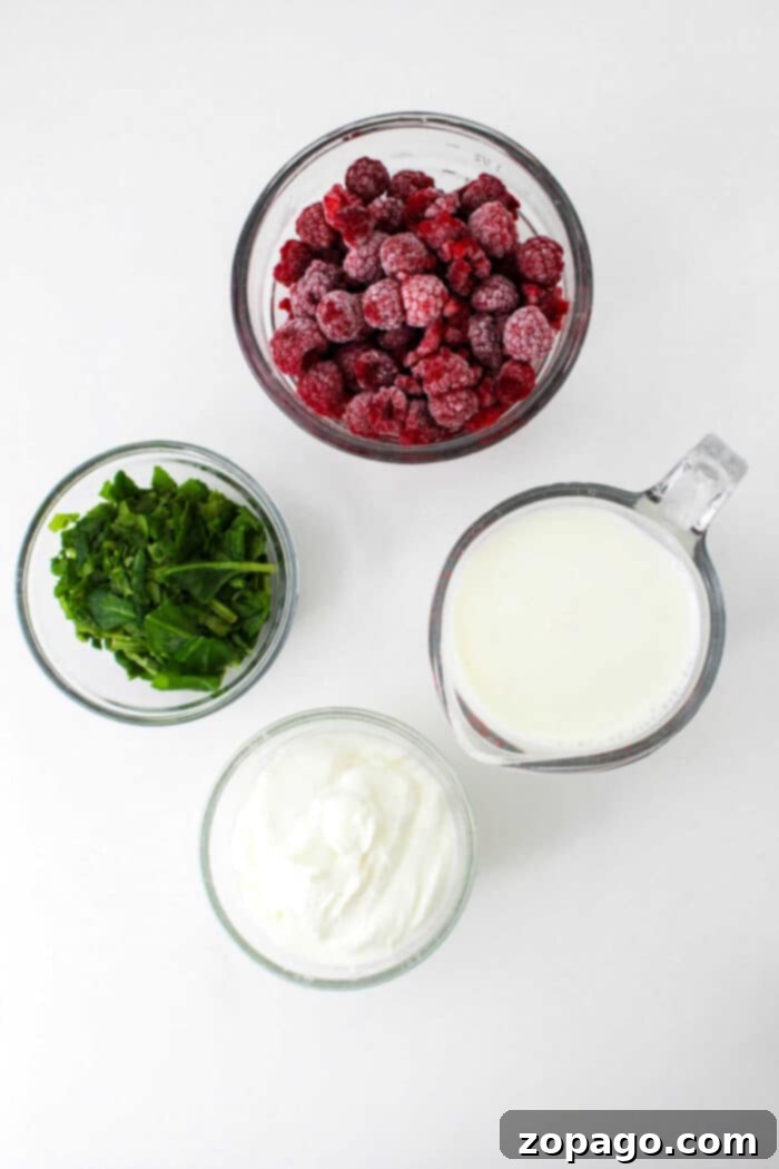 Tips for a Thicker Smoothie 3 Frozen Spinach Smoothie