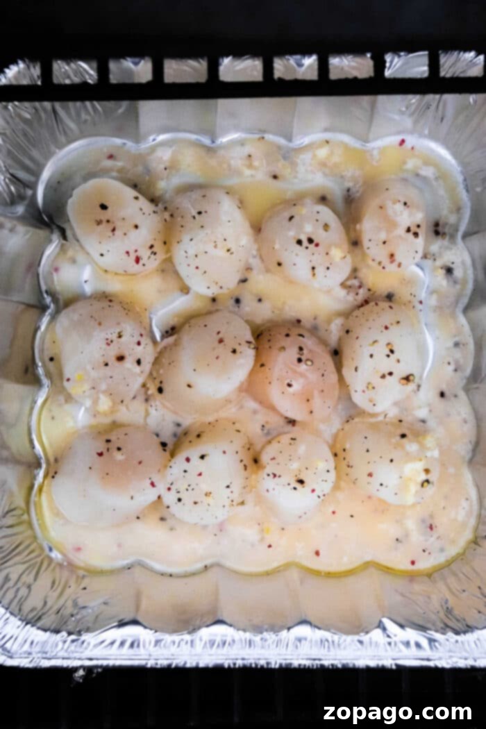 Perfectly Smoked Scallops 5 Traeger Scallops
