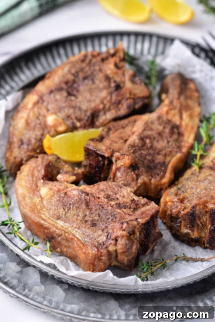 Your Guide to Perfect Lamb Chops 7 Slow Cooked Lamb Chops in Oven, tender and flavorful