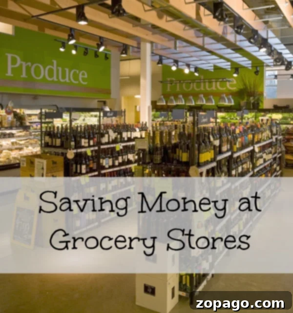 how to save money at the grocery store