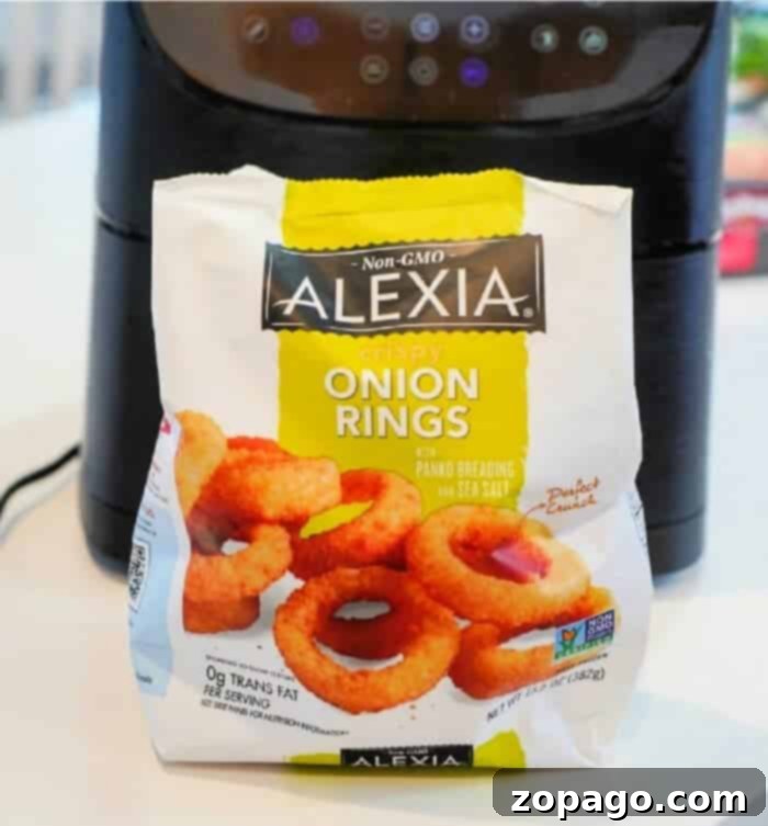 Perfectly Reheat Any Food in Your Air Fryer 4 Reheating crispy onion rings in air fryer
