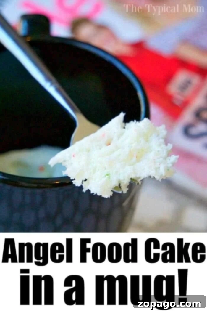 Cake Mix Mug Cake Made Easy 3 2 Ingredient Cake Mix Mug Cake - Fluffy and delicious, made in minutes.