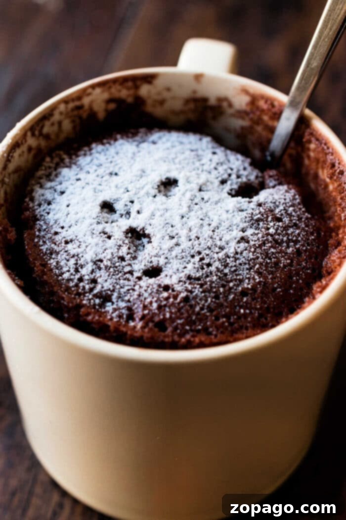Cake Mix Mug Cake Made Easy 4 1 Minute Mug Cake with Cake Mix - Quick and easy dessert.