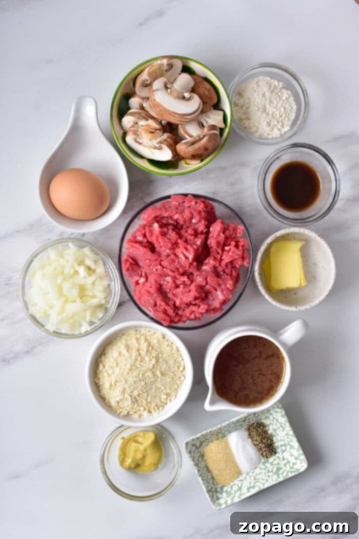 Grandma's Classic Salisbury Steak 3 Turkey Salisbury Steak option