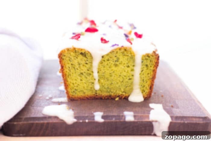 Green Goddess Cake 7 avocado bread