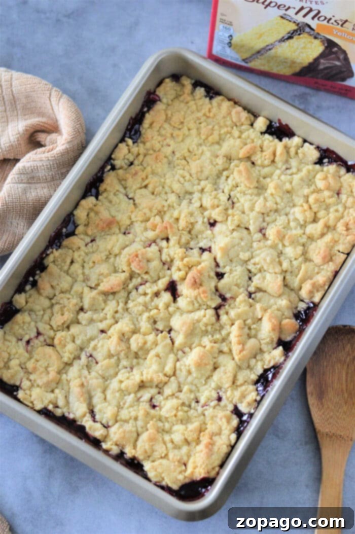 Easy Cake Mix Cherry Cobbler 7 3 Ingredient Cherry Cobbler Leftovers