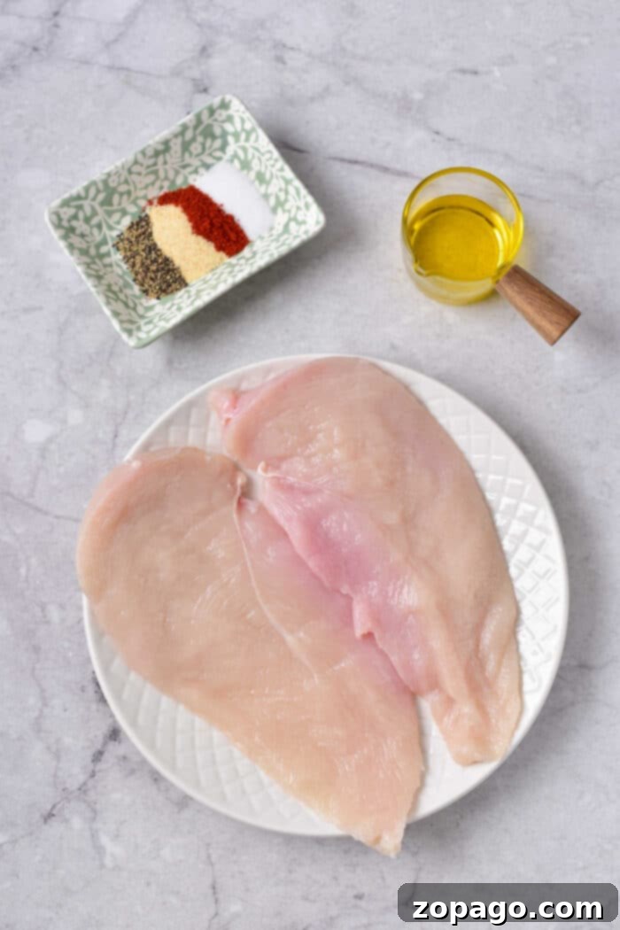 Perfect Oven Baked Thin Chicken Breast Times 3 Thin Chicken Breast Recipe