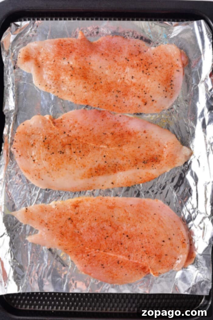 Perfect Oven Baked Thin Chicken Breast Times 4 Thin Chicken Breast in Oven