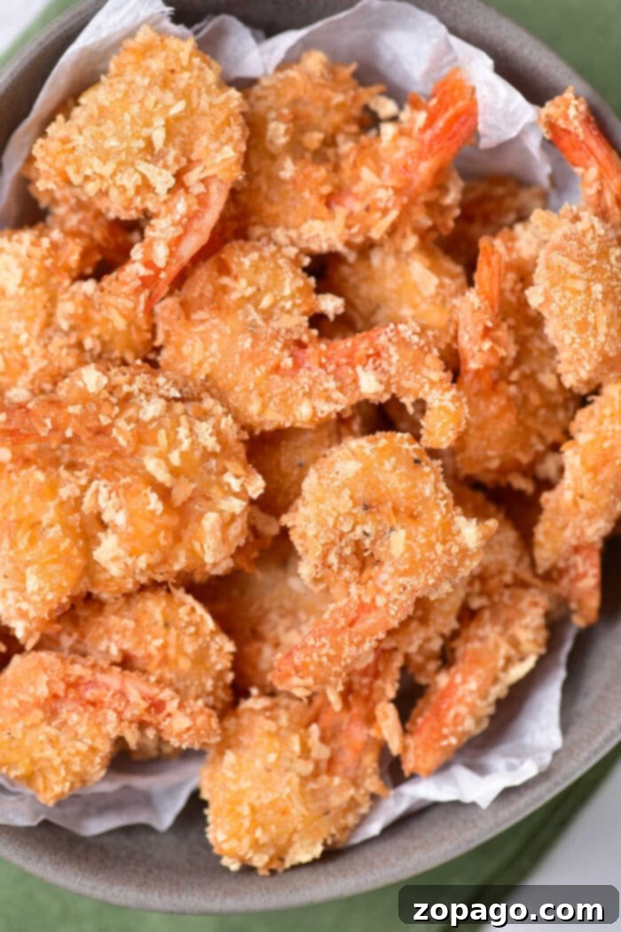 Golden Crispy Coconut Shrimp Recipe 2 Frying Coconut Shrimp