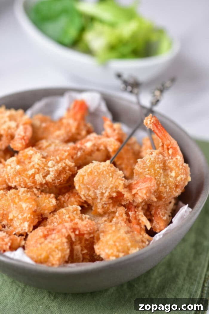 Golden Crispy Coconut Shrimp Recipe 6 Fried Coconut Shrimp