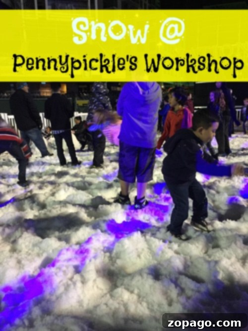 Pennypickle's Workshop, Temecula Children's Museum 6 snow at pennypickles temecula - winter event
