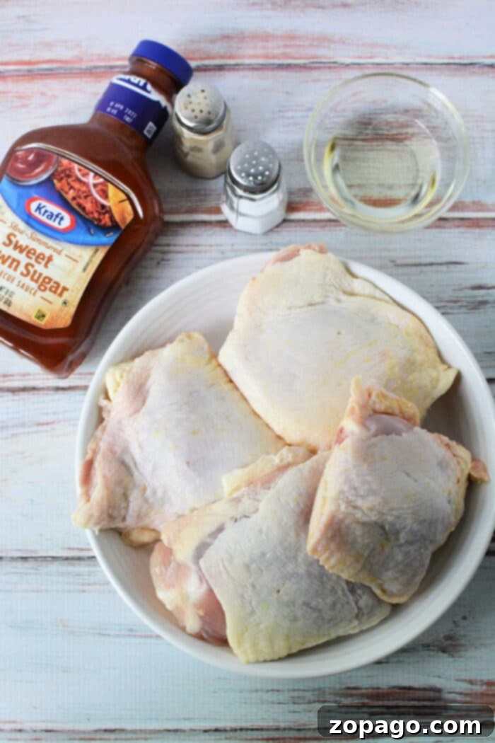 Tender Instant Pot BBQ Chicken Thighs 3 Ninja Foodi BBQ Chicken Thighs, cooked to perfection