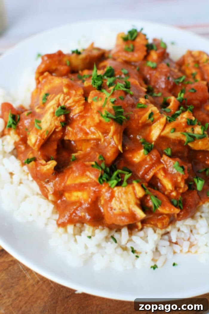 Mouthwatering Instant Pot Chicken Curry 7 Ninja Foodi Chicken Curry in the multi-cooker pot.