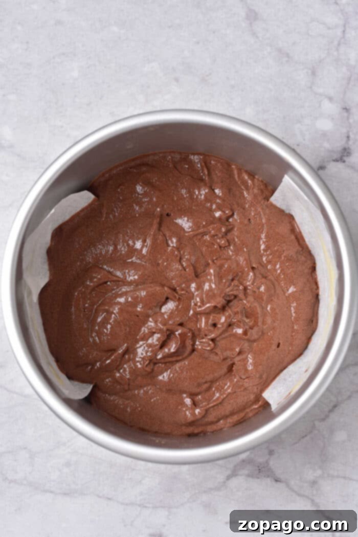 Decadent Mocha Chocolate Cake 4 Chocolate Ganache Cake with smooth, shiny frosting