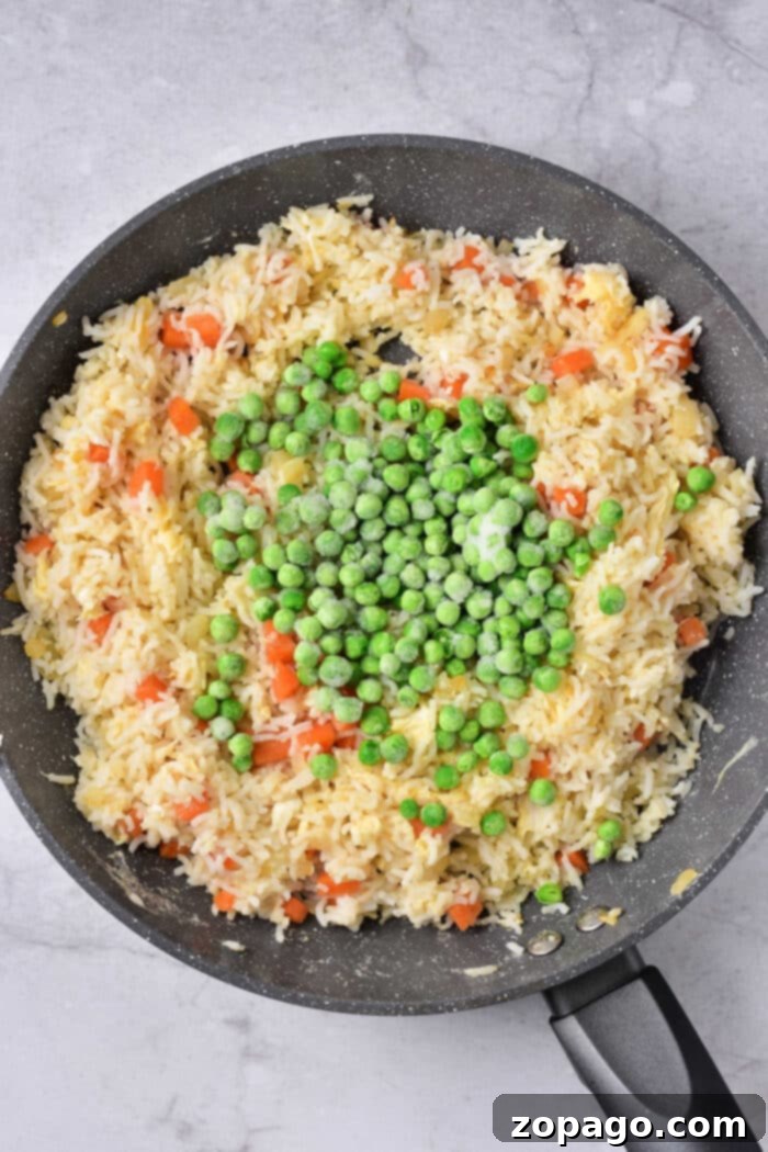 Savory Egg and Pea Fried Rice 4 Lobster Fried Rice