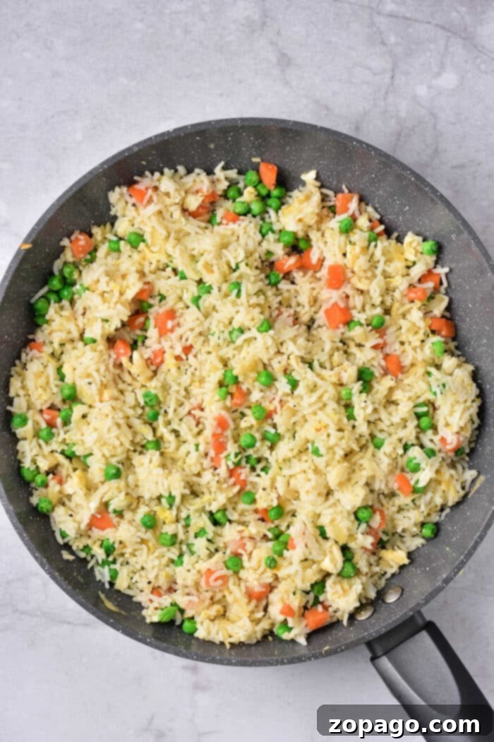 Savory Egg and Pea Fried Rice 5 Pineapple Chicken Fried Rice