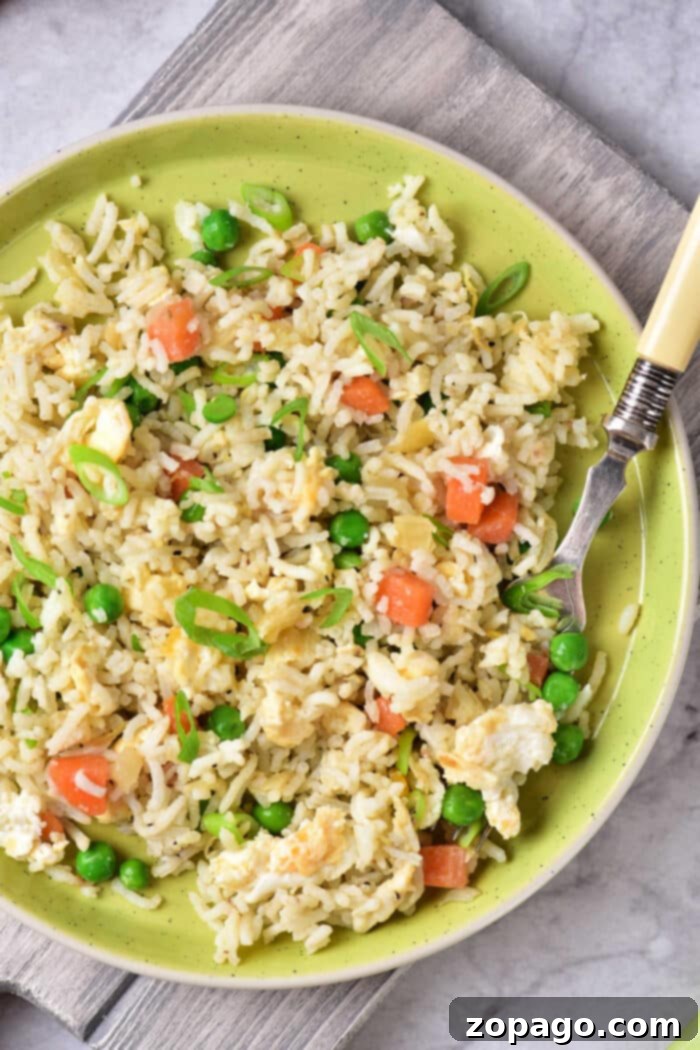 Savory Egg and Pea Fried Rice 6 Shrimp Fried Rice Recipe Authentic