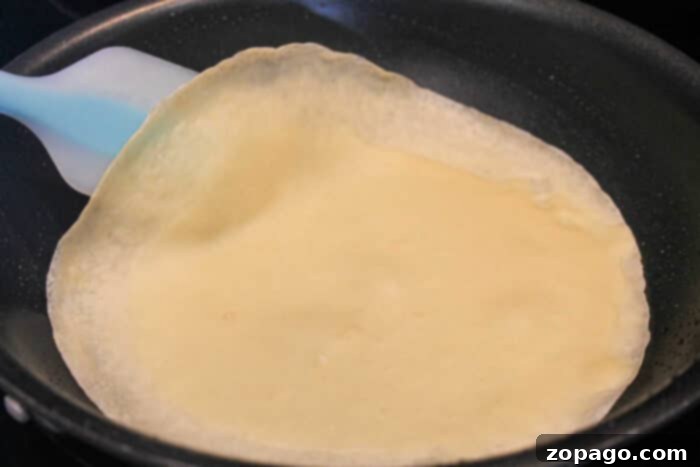 Transform Pancake Mix into Perfect Crepes 6 3 Ingredient Crepes, a close-up of a filled and folded crepe