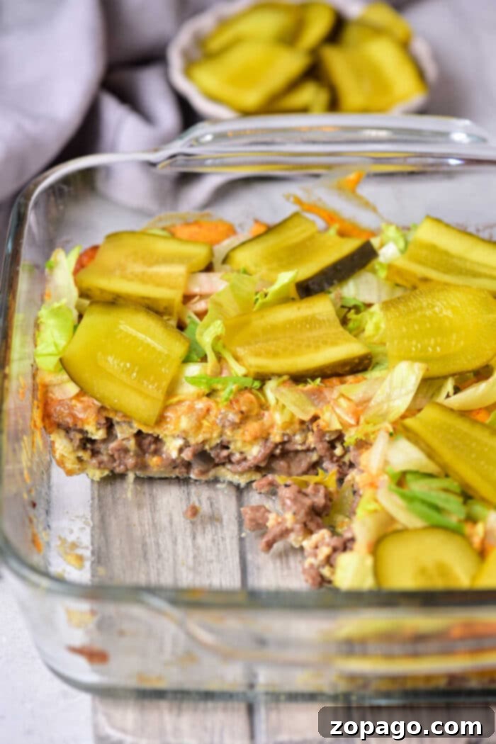 Big Mac Bake 2 Big Mac Casserole