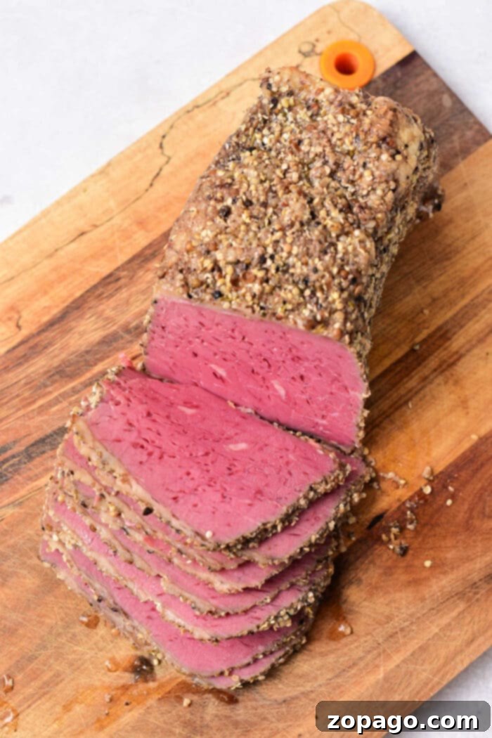 Classic Corned Beef Sandwich 8 How to Cook Melt in Your Mouth Corned Beef - Tender and flavorful slices of corned beef.