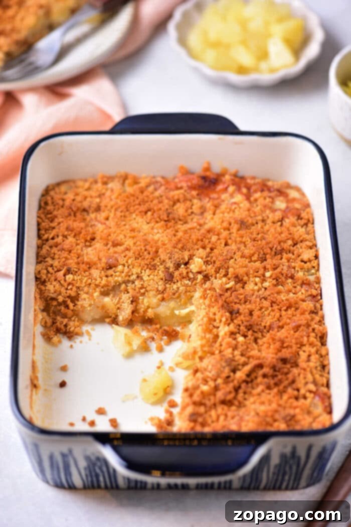 Tropical Pineapple Delight 6 Pineapple Casserole Recipe